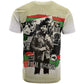 Huey P. Newton T shirt Black Panther Collage Design Civil Rights Movement Theme Revolutionary Tribute TS04