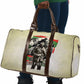 Huey P. Newton Travel Bag Black Panther Collage Design Civil Rights Movement Theme Revolutionary Tribute - African Pride