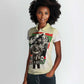 Huey P. Newton Women Polo Shirt Black Panther Collage Design Civil Rights Movement Theme Revolutionary Tribute TS04