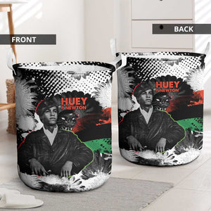 Huey P. Newton Laundry Basket Revolutionary Portrait - Panther Graphic Surrender to the Revolution Quote - African Pride