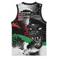 Huey P. Newton Basketball Jersey Revolutionary Portrait - Panther Graphic Surrender to the Revolution Quote - African Pride