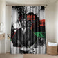 Huey P. Newton Bathroom Set Revolutionary Portrait - Panther Graphic Surrender to the Revolution Quote - African Pride