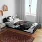 Huey P. Newton Bedding Set Revolutionary Portrait - Panther Graphic Surrender to the Revolution Quote - African Pride