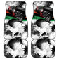 Huey P. Newton Car Mats Revolutionary Portrait - Panther Graphic Surrender to the Revolution Quote - African Pride