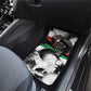 Huey P. Newton Car Mats Revolutionary Portrait - Panther Graphic Surrender to the Revolution Quote - African Pride