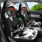 Huey P. Newton Car Seat Cover Revolutionary Portrait - Panther Graphic Surrender to the Revolution Quote - African Pride
