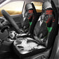 Huey P. Newton Car Seat Cover Revolutionary Portrait - Panther Graphic Surrender to the Revolution Quote - African Pride
