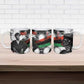 Huey P. Newton Ceramic Mug Revolutionary Portrait - Panther Graphic Surrender to the Revolution Quote - African Pride