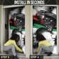 Huey P. Newton Door Cover Revolutionary Portrait - Panther Graphic Surrender to the Revolution Quote - African Pride