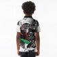 Huey P. Newton Kid Polo Shirt Revolutionary Portrait - Panther Graphic Surrender to the Revolution Quote TS04