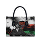 Huey P. Newton Leather Bag Revolutionary Portrait - Panther Graphic Surrender to the Revolution Quote - African Pride