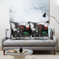 Huey P. Newton Pillow Cover Revolutionary Portrait - Panther Graphic Surrender to the Revolution Quote - African Pride