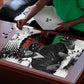 Huey P. Newton Puzzle Revolutionary Portrait - Panther Graphic Surrender to the Revolution Quote - African Pride