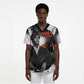Huey P. Newton Scrub Top Revolutionary Portrait - Panther Graphic Surrender to the Revolution Quote - African Pride