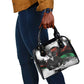 Huey P. Newton Shoulder Handbag Revolutionary Portrait - Panther Graphic Surrender to the Revolution Quote - African Pride
