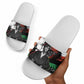Huey P. Newton Slide Sandals Revolutionary Portrait - Panther Graphic Surrender to the Revolution Quote - African Pride