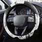 Huey P. Newton Steering Wheel Cover Revolutionary Portrait - Panther Graphic Surrender to the Revolution Quote - African Pride