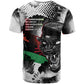 Huey P. Newton T shirt Revolutionary Portrait - Panther Graphic Surrender to the Revolution Quote TS04