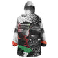 Huey P. Newton Wearable Blanket Hoodie Revolutionary Portrait - Panther Graphic Surrender to the Revolution Quote - African Pride