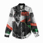Huey P. Newton Women Casual Shirt Revolutionary Portrait - Panther Graphic Surrender to the Revolution Quote - African Pride