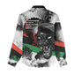 Huey P. Newton Women Casual Shirt Revolutionary Portrait - Panther Graphic Surrender to the Revolution Quote - African Pride