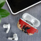 Isom Dart Black Cowboy AirPods Case Wild West Outlaw Vintage Comic Art