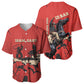 Isom Dart Black Cowboy Baseball Jersey Wild West Outlaw Vintage Comic Art
