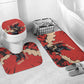 Isom Dart Black Cowboy Bathroom Set Wild West Outlaw Vintage Comic Art