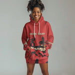 Isom Dart Black Cowboy Hoodie Dress Wild West Outlaw Vintage Comic Art