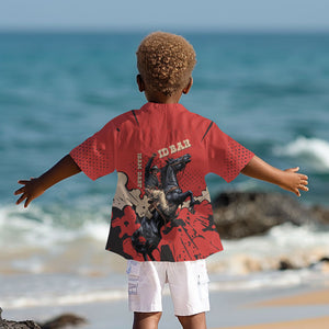 Isom Dart Black Cowboy Kid Hawaiian Shirt Wild West Outlaw Vintage Comic Art