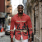 Isom Dart Black Cowboy Long Sleeve Button Shirt Wild West Outlaw Vintage Comic Art