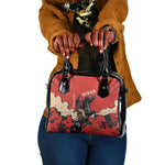 Isom Dart Black Cowboy Shoulder Handbag Wild West Outlaw Vintage Comic Art