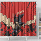 Isom Dart Black Cowboy Shower Curtain Wild West Outlaw Vintage Comic Art