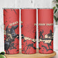 Isom Dart Black Cowboy Skinny Tumbler Wild West Outlaw Vintage Comic Art