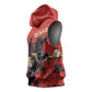 Isom Dart Black Cowboy Sleeveless Hoodie Wild West Outlaw Vintage Comic Art