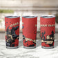 Isom Dart Black Cowboy Tumbler Cup Wild West Outlaw Vintage Comic Art