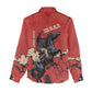 Isom Dart Black Cowboy Women Casual Shirt Wild West Outlaw Vintage Comic Art