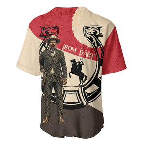 Isom Dart Legend Of The West Baseball Jersey Vintage Horseshoe Western