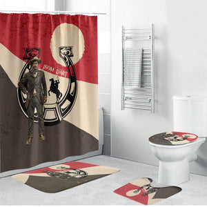 Isom Dart Legend Of The West Bathroom Set Vintage Horseshoe Western