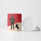 Isom Dart Legend Of The West Ceramic Mug Vintage Horseshoe Western