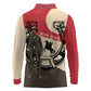 Isom Dart Legend Of The West Long Sleeve Polo Shirt Vintage Horseshoe Western