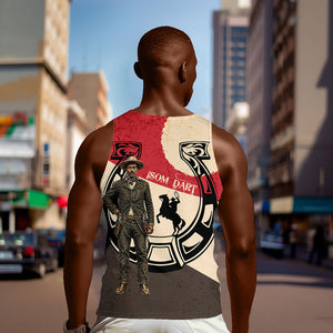 Isom Dart Legend Of The West Men Tank Top Vintage Horseshoe Western