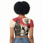 Isom Dart Legend Of The West Raglan Cropped T shirt Vintage Horseshoe Western