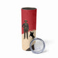 Isom Dart Legend Of The West Skinny Tumbler Vintage Horseshoe Western