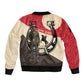 Isom Dart Legend Of The West Sleeve Zip Bomber Jacket Vintage Horseshoe Western