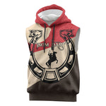 Isom Dart Legend Of The West Sleeveless Hoodie Vintage Horseshoe Western