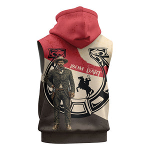Isom Dart Legend Of The West Sleeveless Hoodie Vintage Horseshoe Western