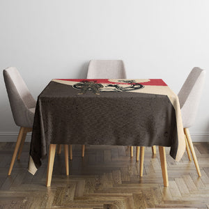 Isom Dart Legend Of The West Tablecloth Vintage Horseshoe Western