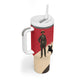 Isom Dart Legend Of The West Tumbler With Handle Vintage Horseshoe Western