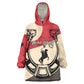 Isom Dart Legend Of The West Wearable Blanket Hoodie Vintage Horseshoe Western